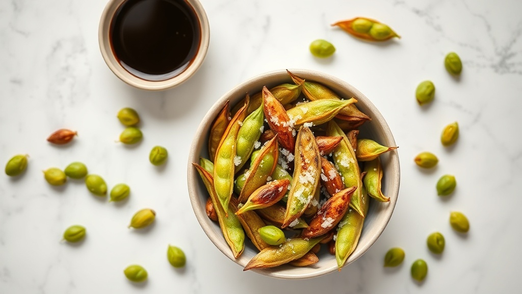 air fryer cooking time and temperature for frozen edamame