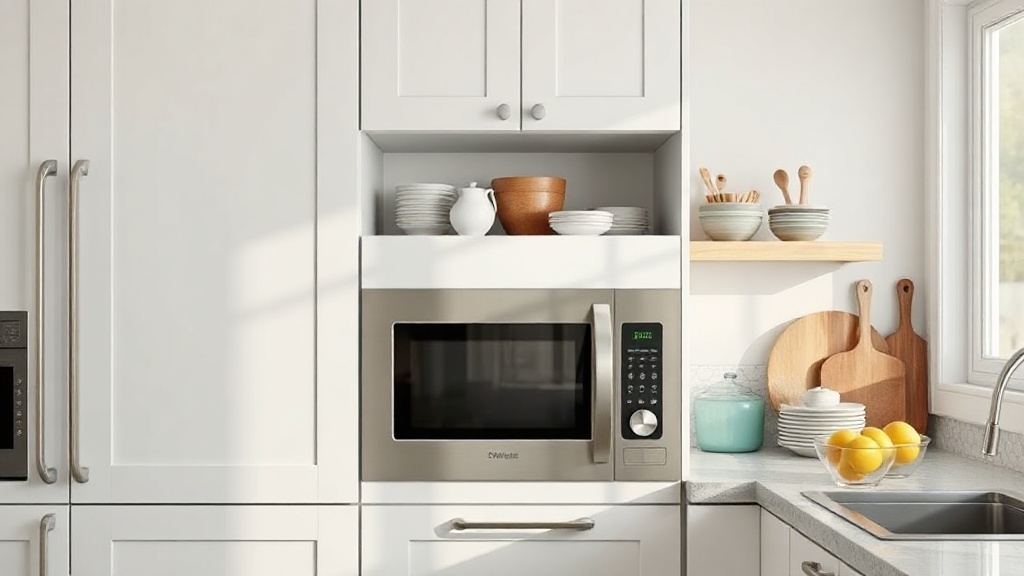 Microwave! Built in Microwave Oven!