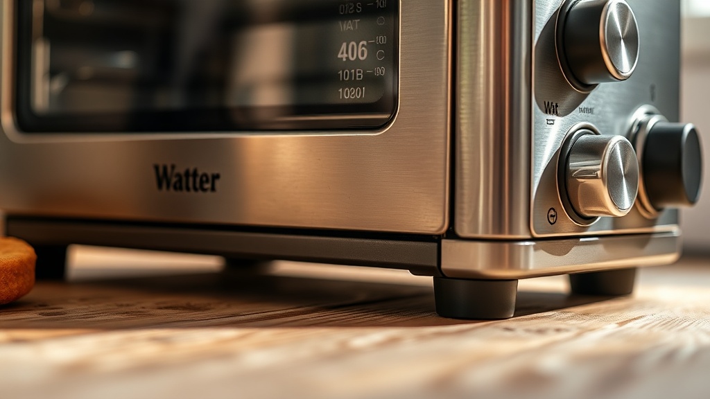 how many watts does a toaster oven need to replace a full size oven
