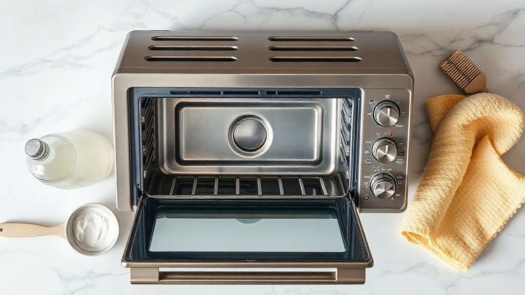 how to clean toaster oven heating elements without removing them