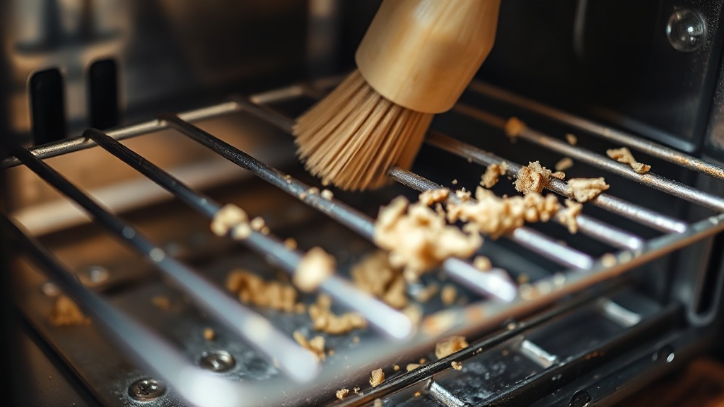 how to clean toaster oven heating elements without removing them