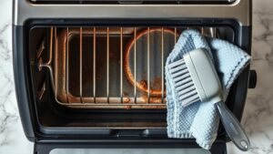 how to clean toaster oven heating elements without removing them