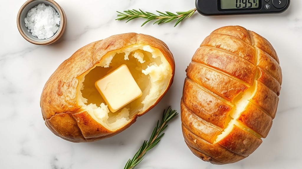 how to convert oven baked potato cook time to air fryer