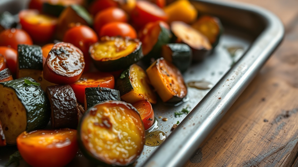 how to convert regular oven roasted vegetables recipe to toaster oven temperature and time