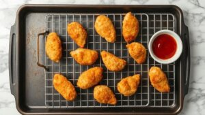 how to reheat chicken nuggets in toaster oven crispy
