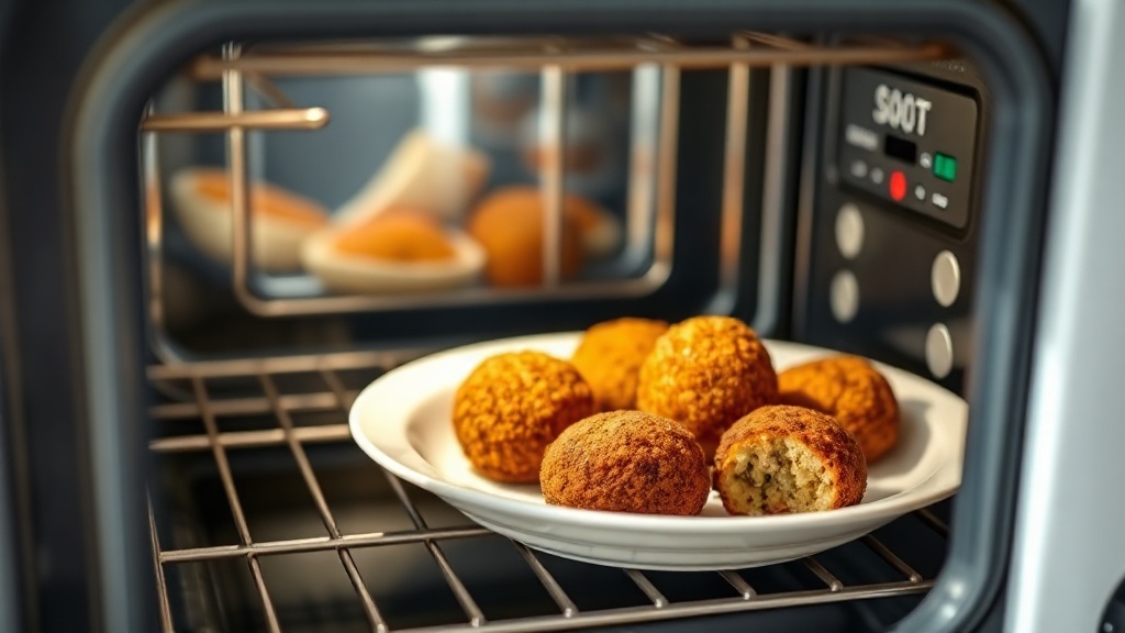 how to reheat falafel in toaster oven