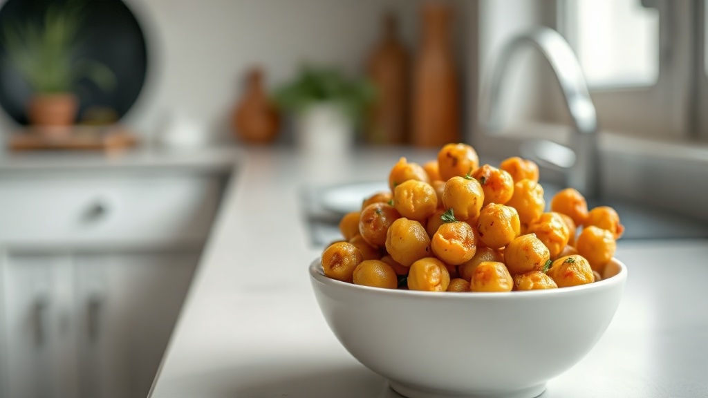 how to roast chickpeas in a toaster oven