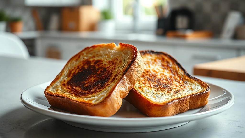 how to toast bread evenly on both sides