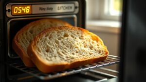 how to toast sourdough bread in toaster oven without burning