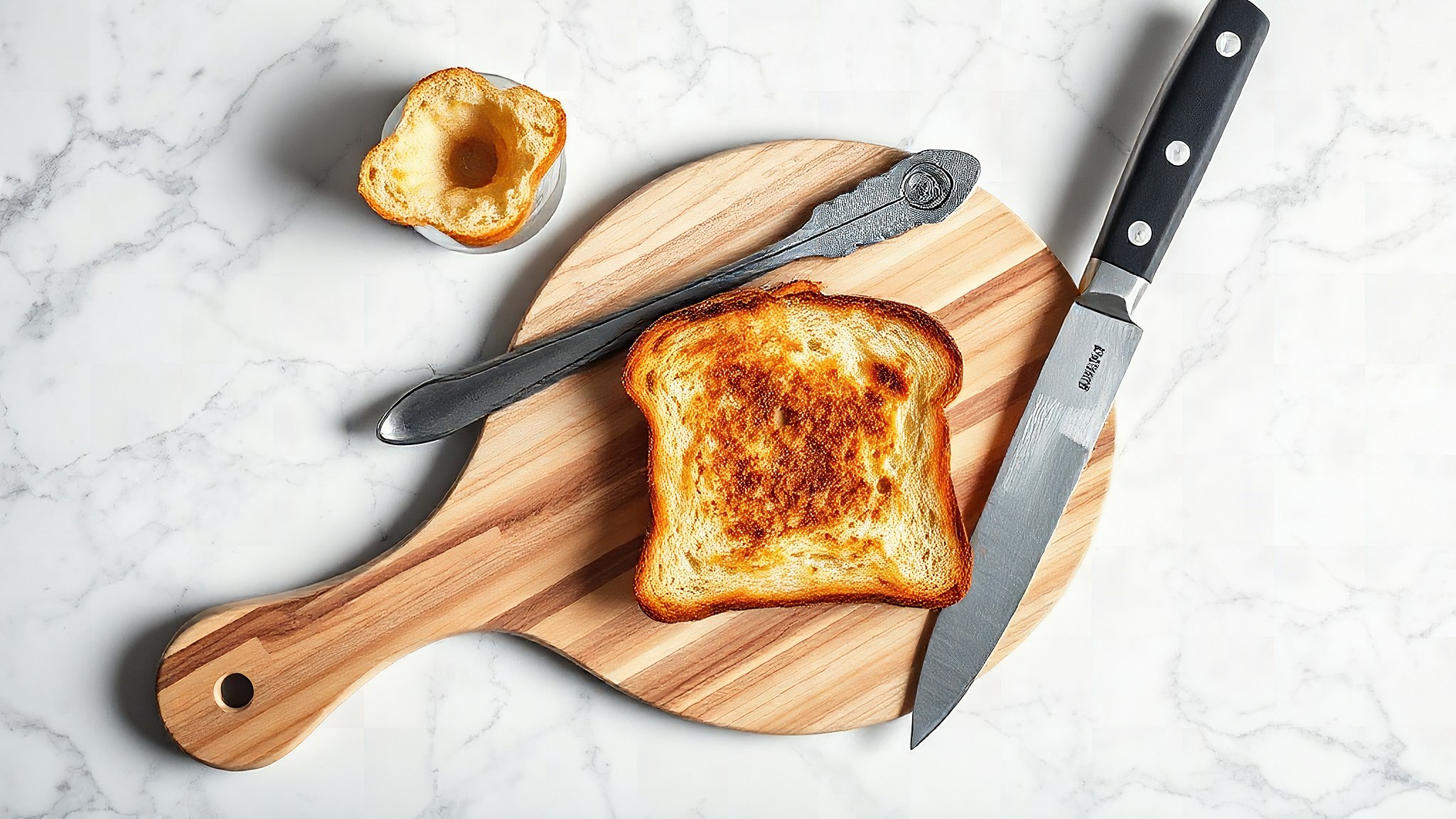 toast Use a waffle maker