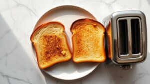why does my toaster burn one side of the bread