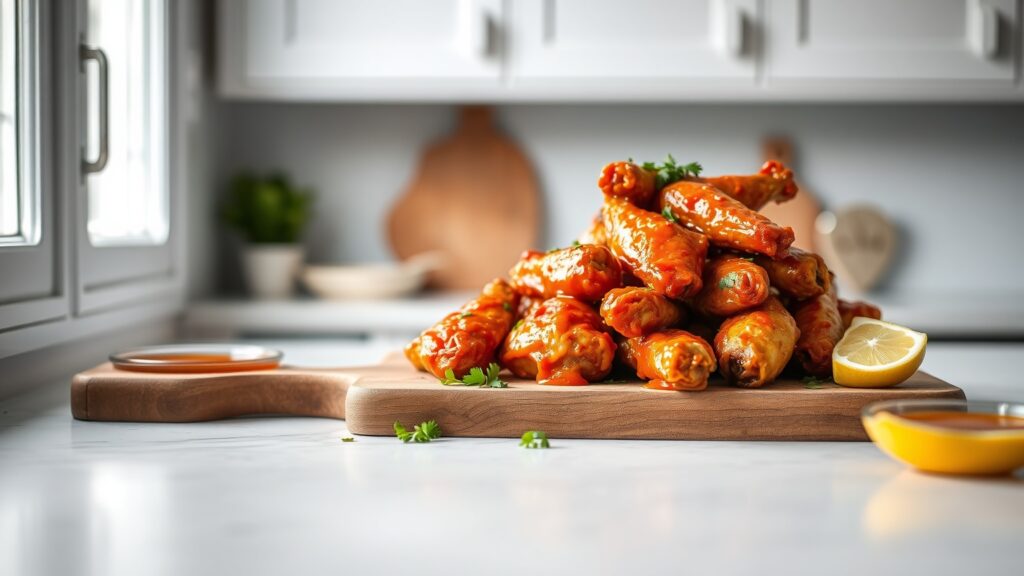 Air Fryer or Toaster Oven Chicken Wings (Crispy, Saucy, No Deep Frying)