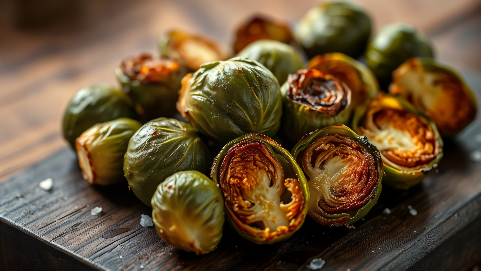 air fryer frozen brussels sprouts temperature and time