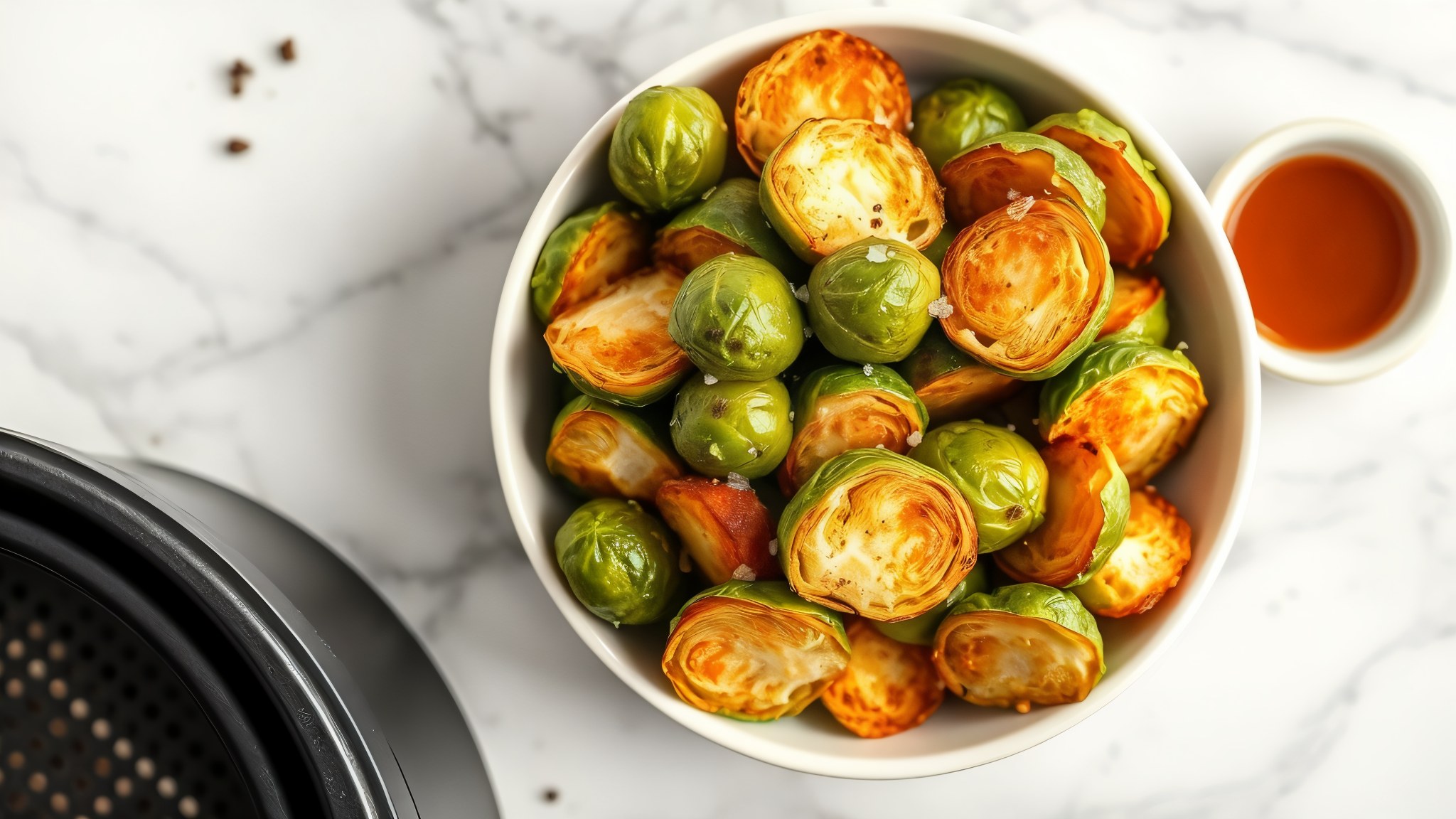 air fryer frozen brussels sprouts temperature and time