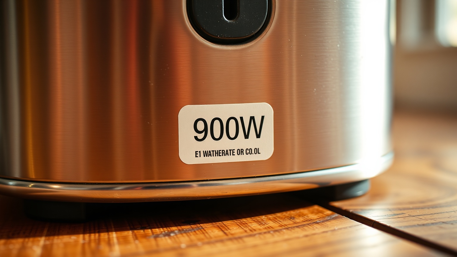 average wattage of a toaster