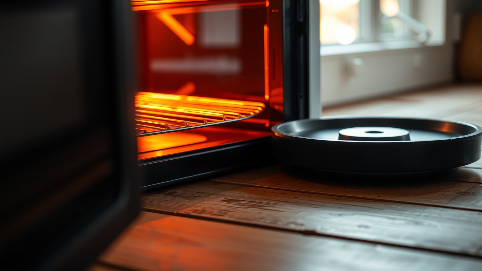 can a toaster oven give you radiation like a microwave