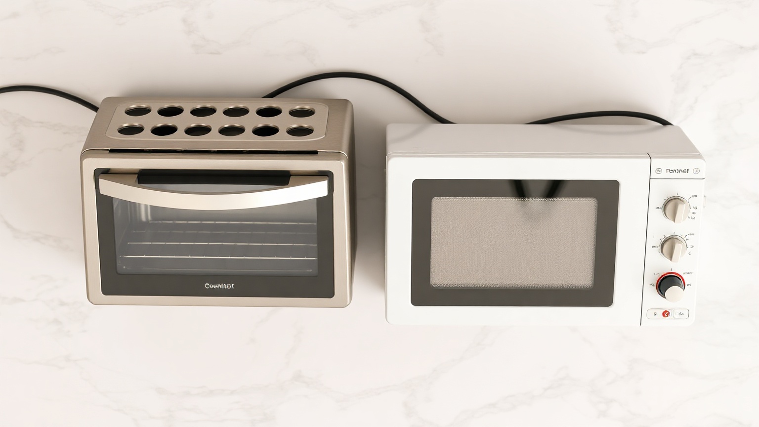 can a toaster oven give you radiation like a microwave