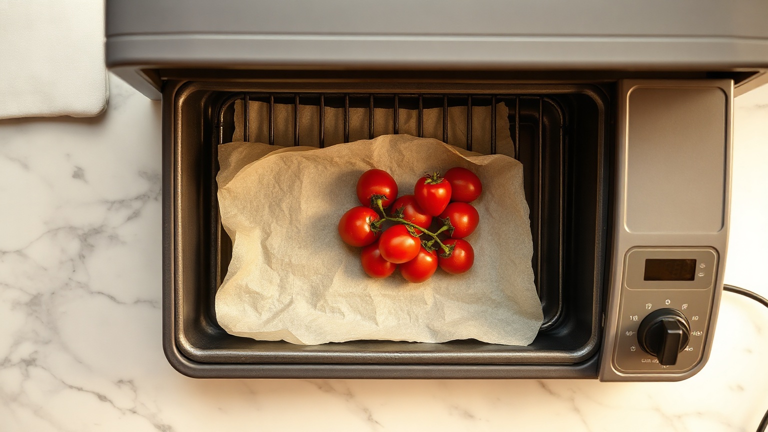 can you use parchment paper in a toaster oven without it burning