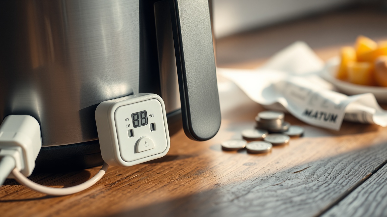 does an air fryer use less electricity than a full size oven for small meals