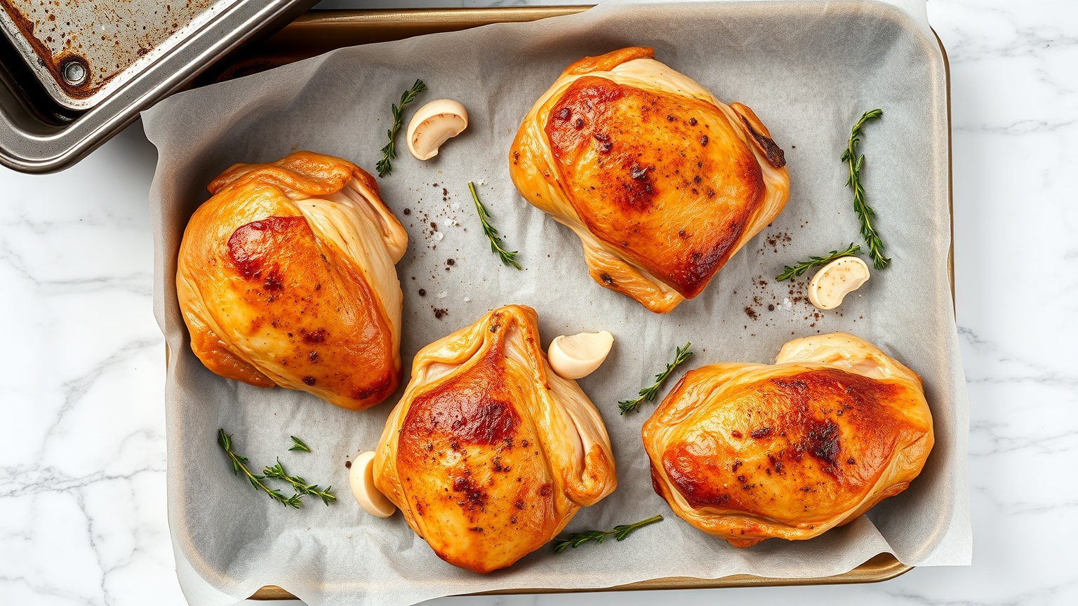 how long to cook chicken thighs in toaster oven at 375
