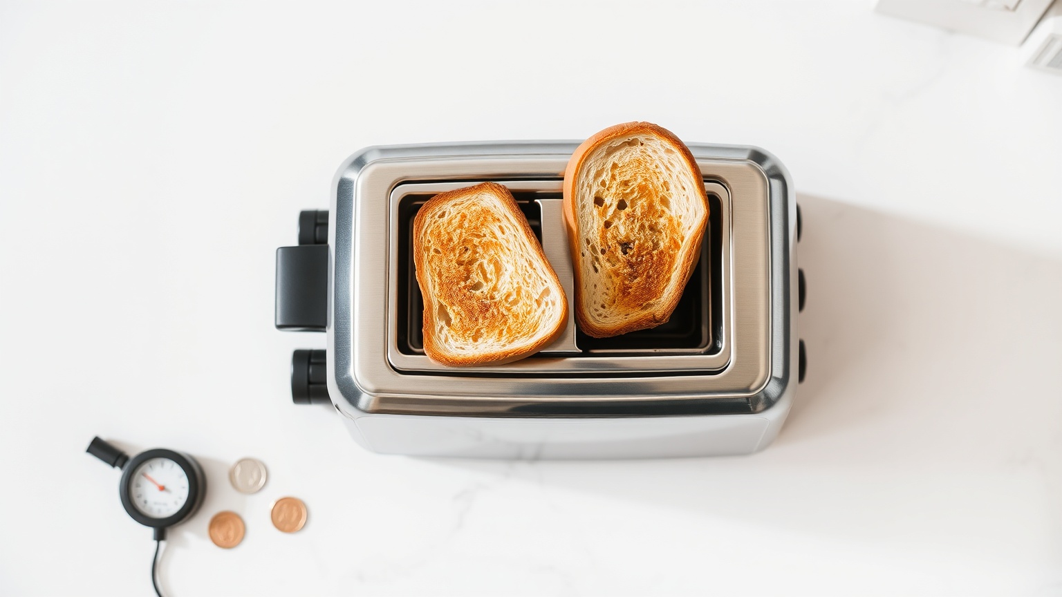 how much electricity does a toaster use per slice