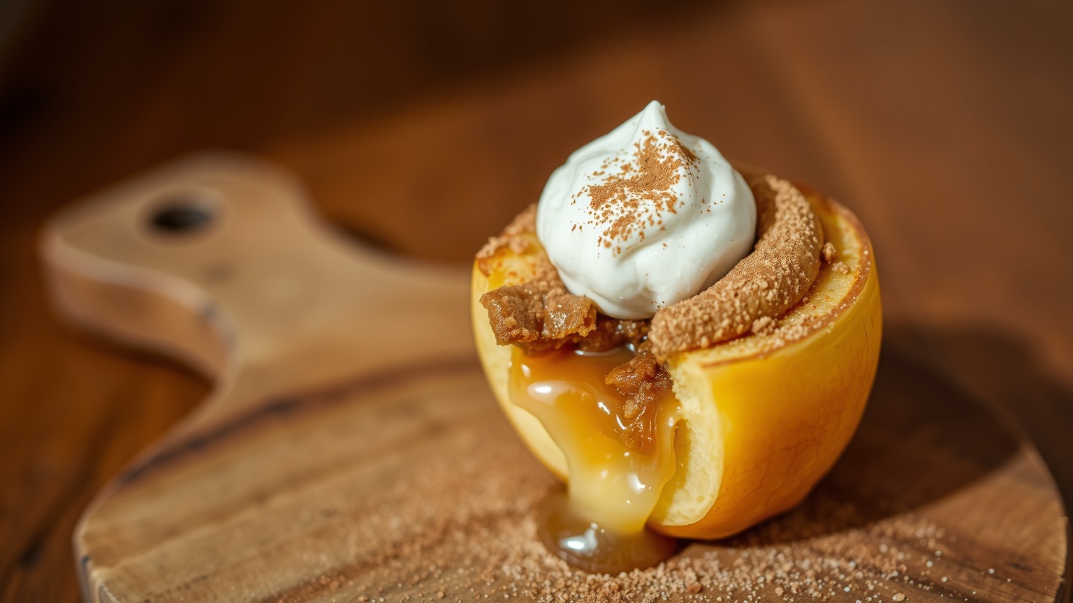 how to make baked apples in a toaster oven with cinnamon and brown sugar
