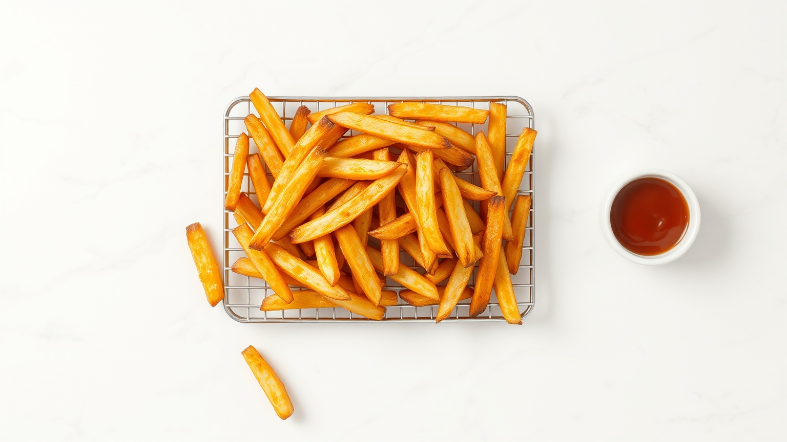 how to reheat french fries in a toaster oven so they get crispy again