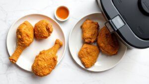how to reheat fried chicken in air fryer without losing crunch
