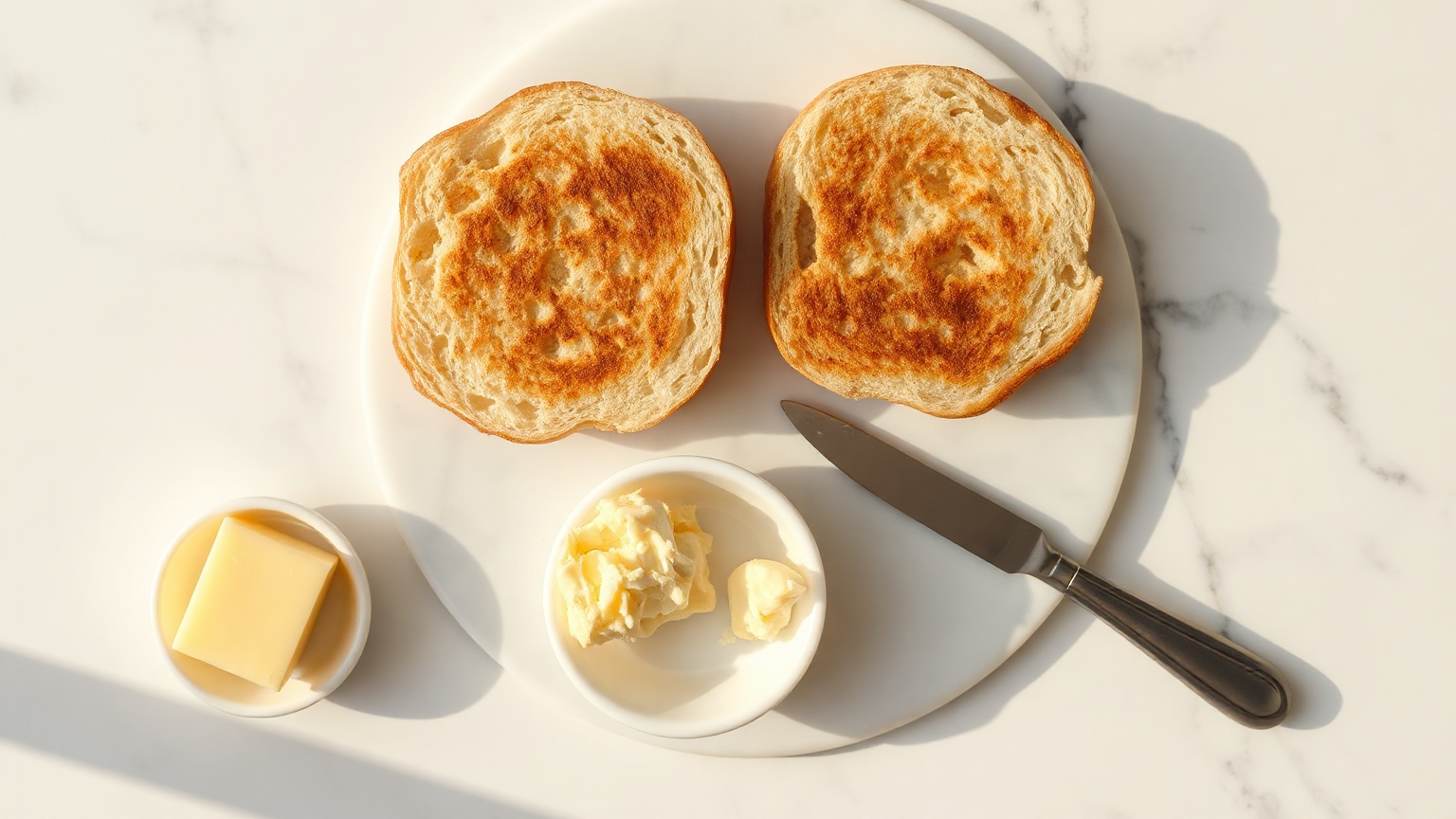 how to toast a sourdough english muffin without burning the nooks