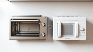 is it safe to leave a toaster oven on unattended