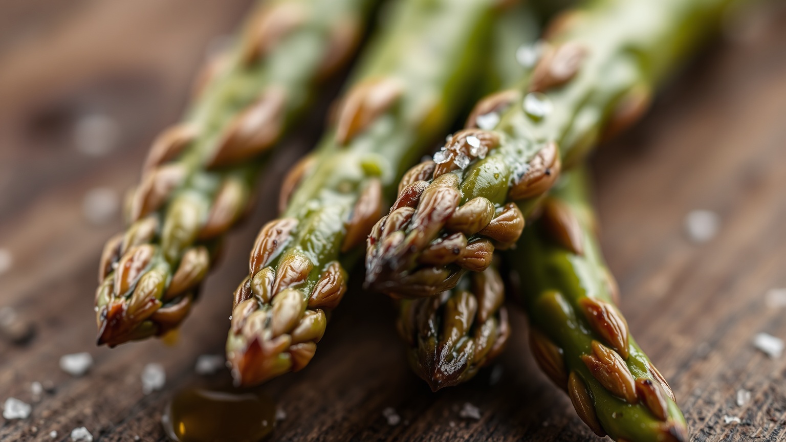 toaster oven roasted asparagus temperature and time