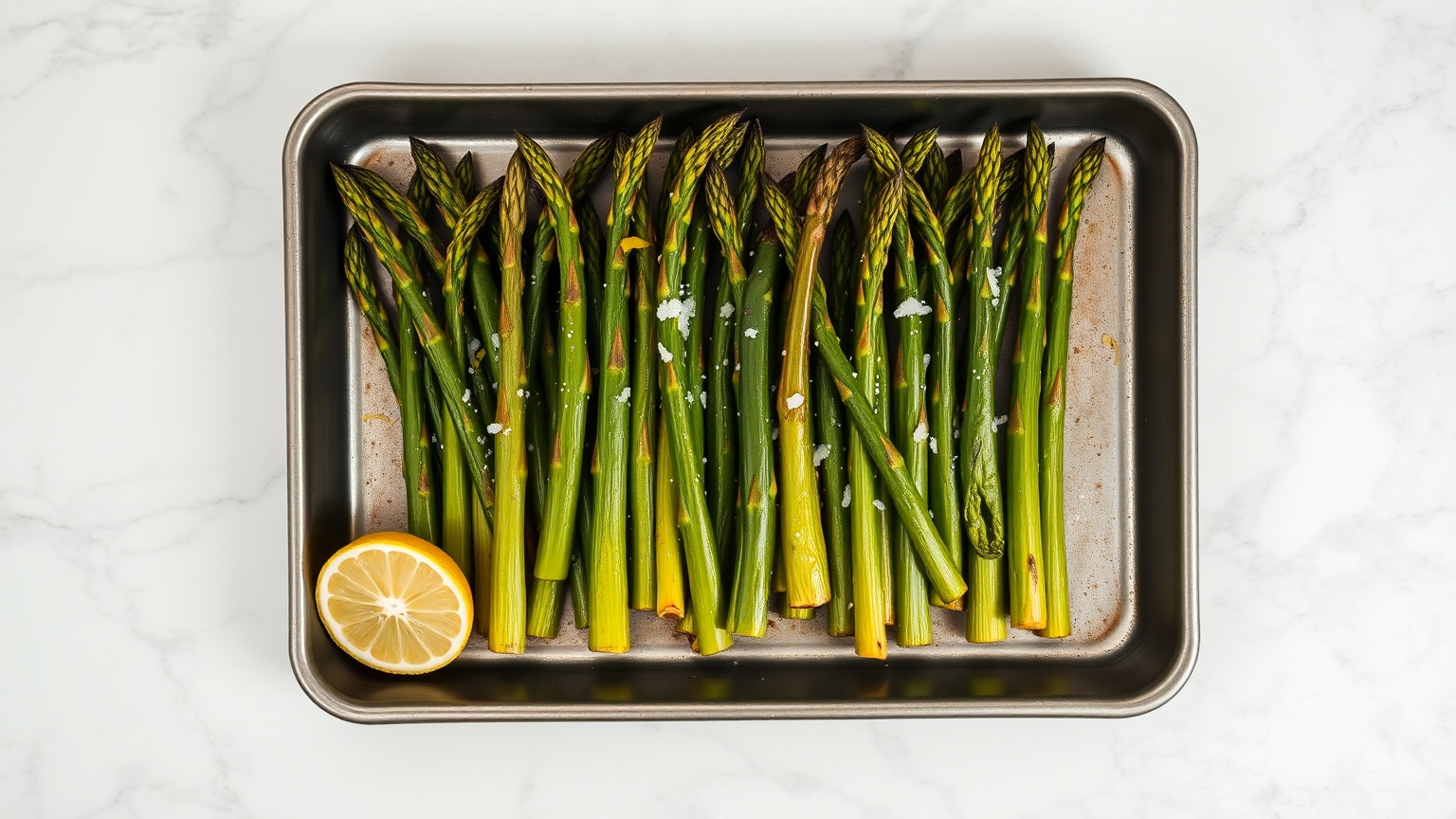 toaster oven roasted asparagus temperature and time