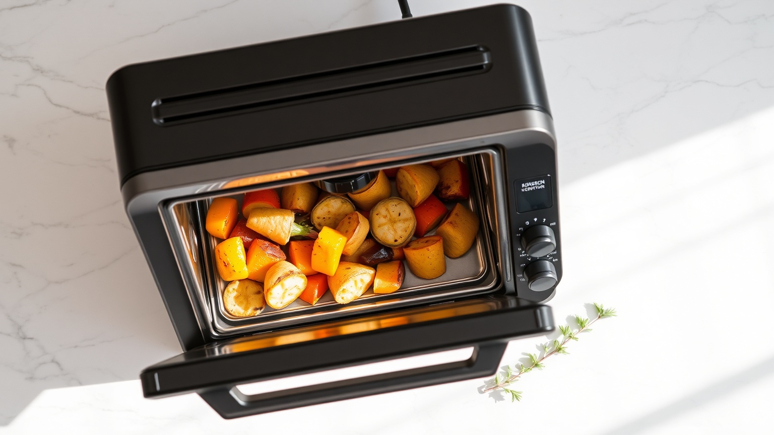 what does the convection setting do on a toaster oven