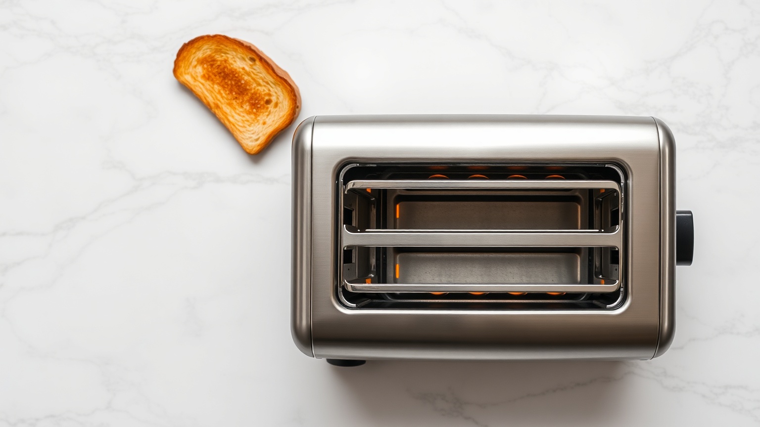 what temperature does a toaster get inside