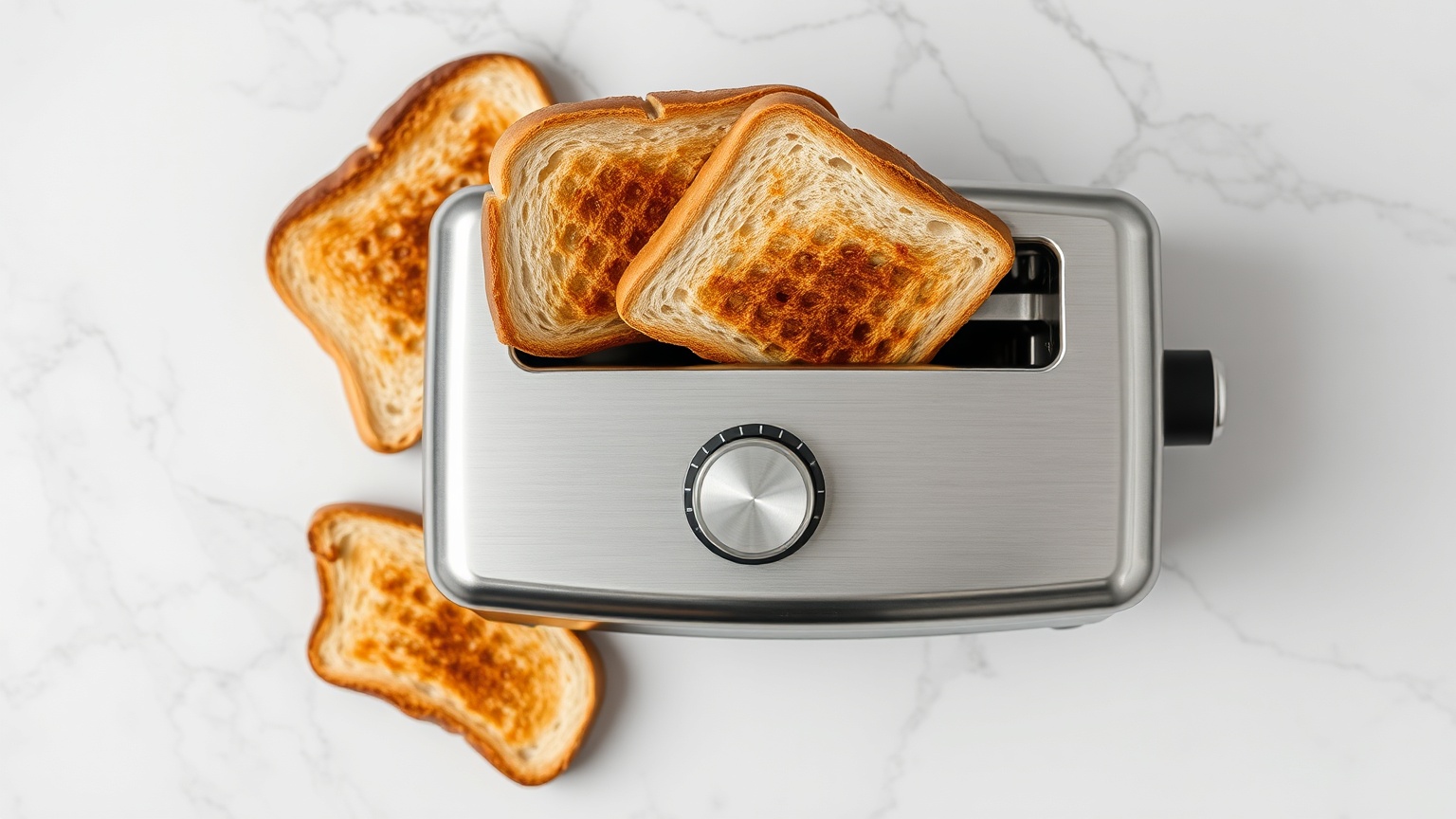 what temperature does a toaster heat up to on each setting