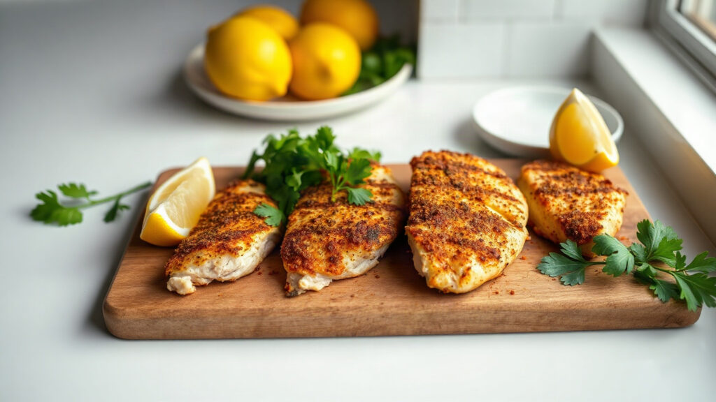 Air Fryer Toaster Oven Chicken Breast (Juicy Inside, Golden Outside)