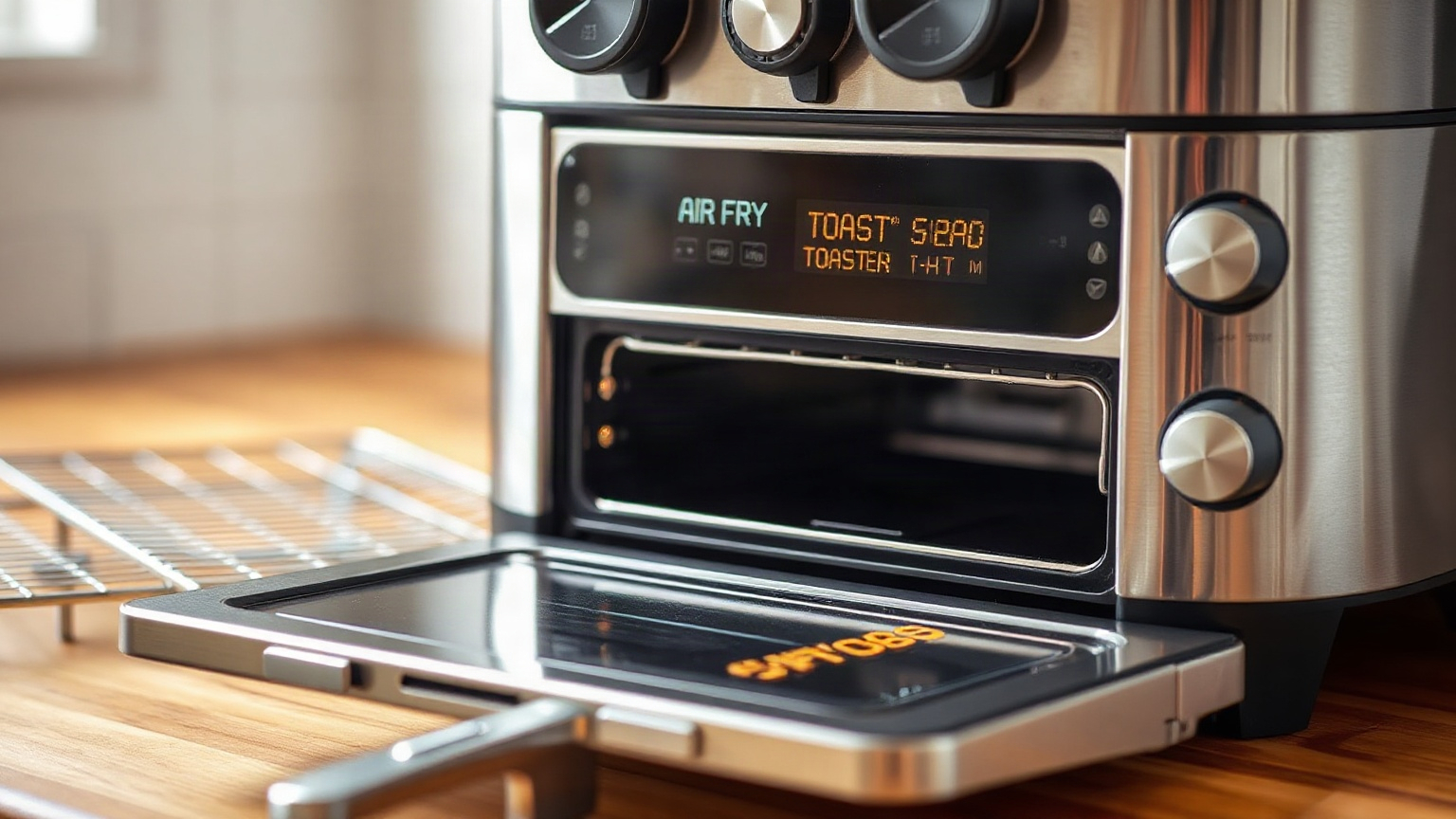 best air fryer toaster oven combo for family of four