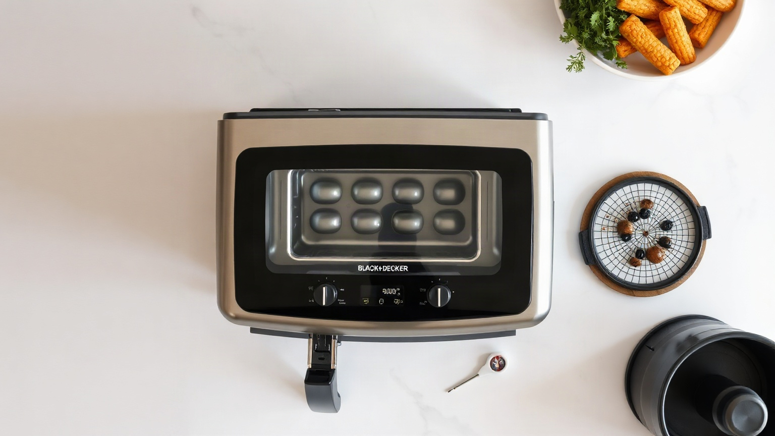 black and decker toaster oven air fryer correct temperature settings