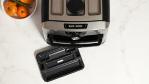 black and decker toaster oven air fryer preheat temperature too high