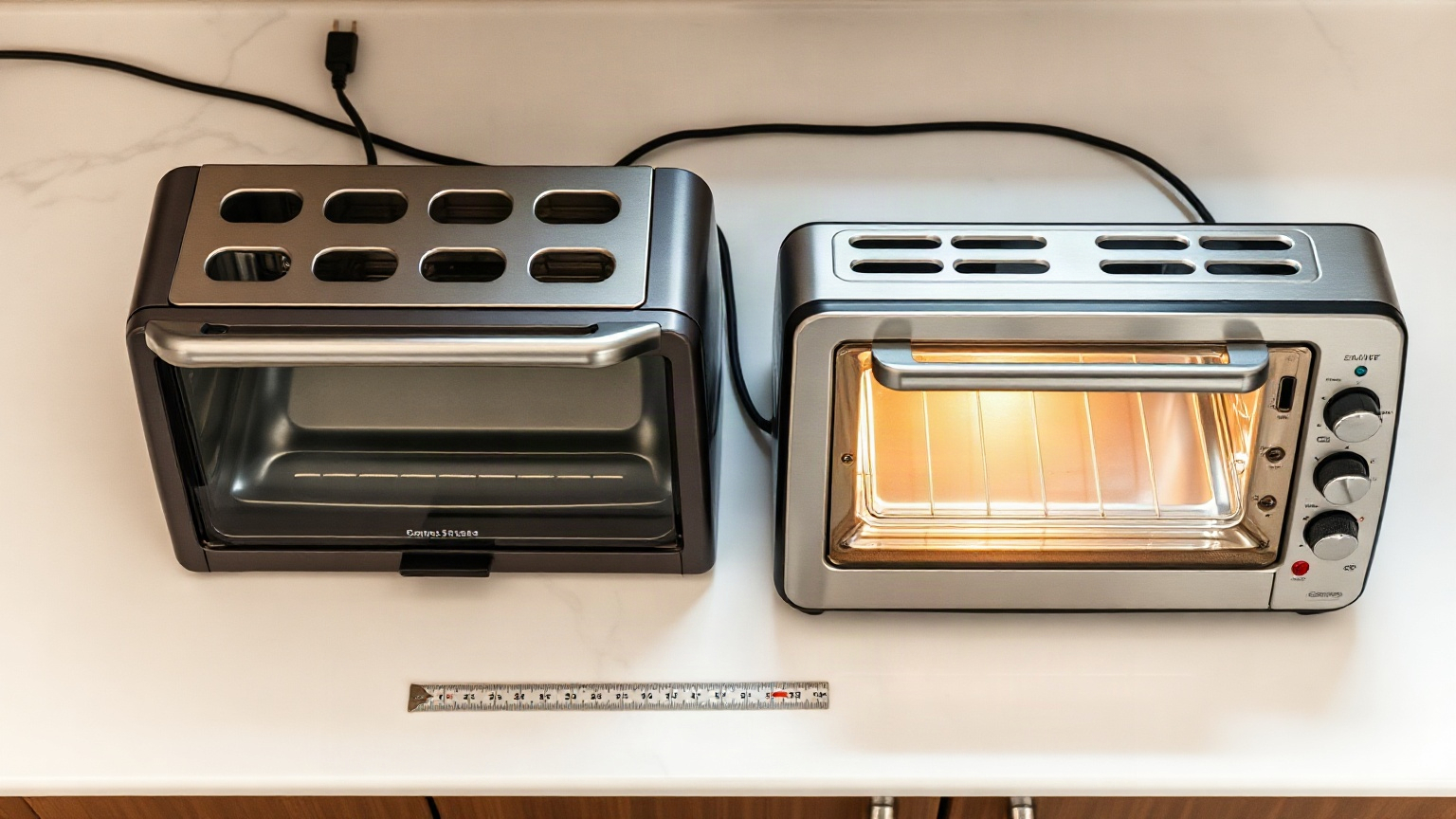 compact toaster oven vs full size toaster oven which is better for one or two people