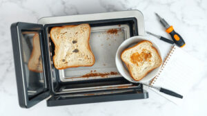 how long does a toaster oven last before it stops heating properly