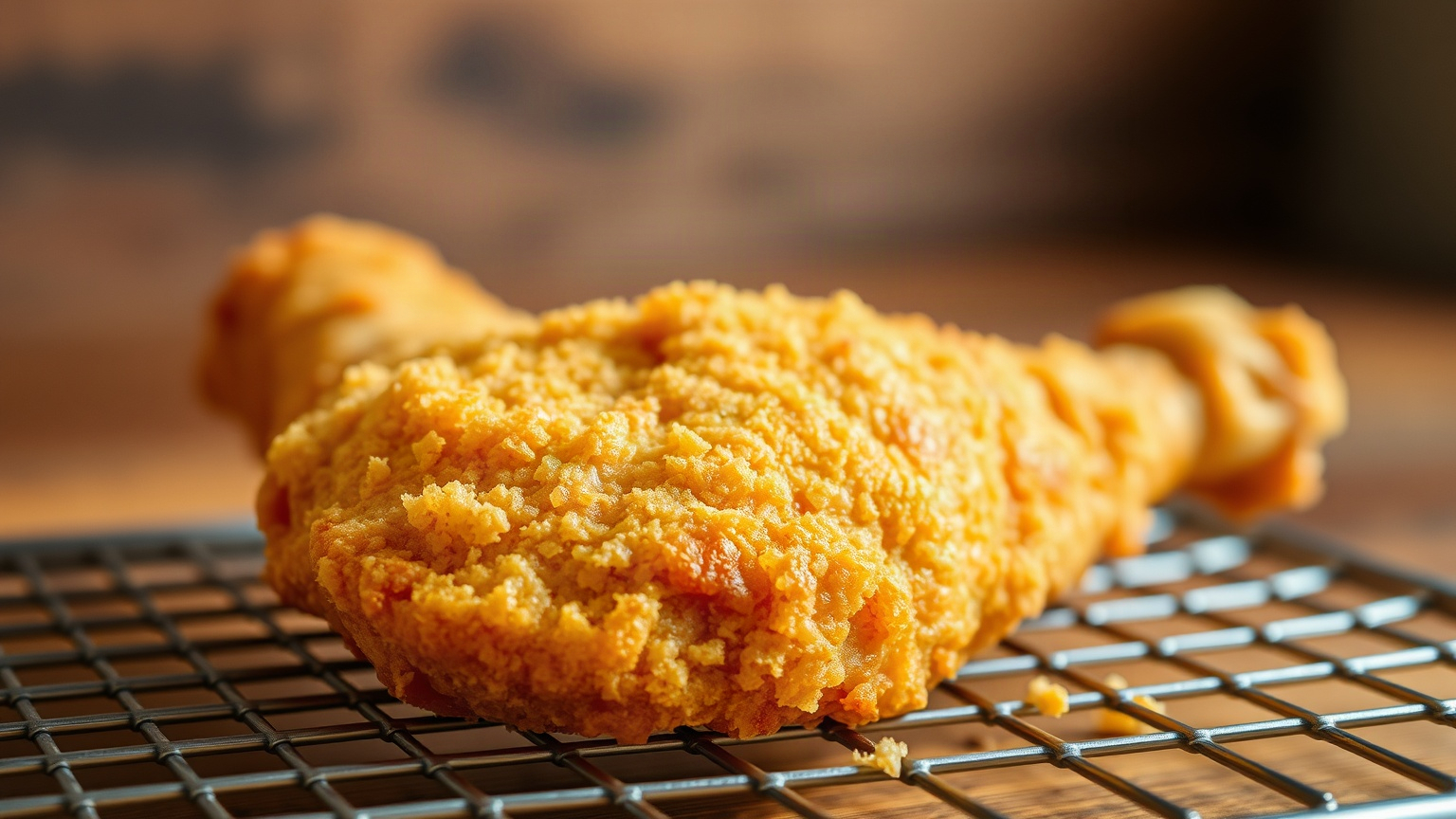 how to reheat fried chicken in a toaster oven so it stays crispy
