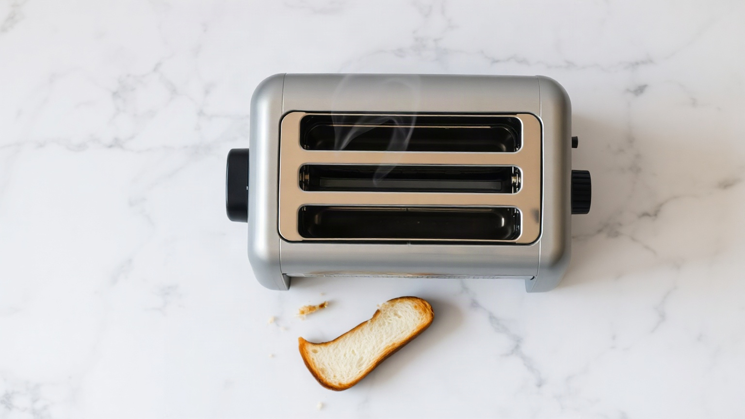 toaster smoking but not burning bread