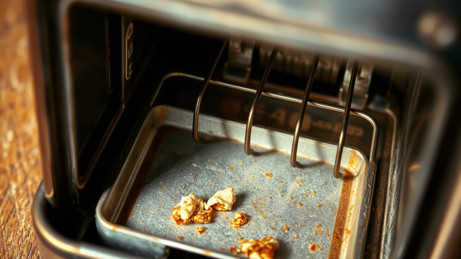 toaster sparks when bread goes in