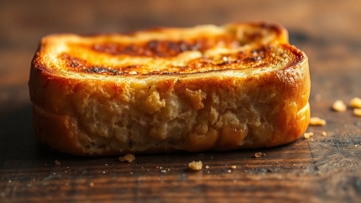 why does bread turn brown when you toast it