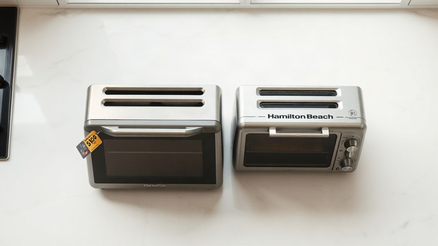 Breville Smart Oven vs Hamilton Beach countertop oven worth the price difference