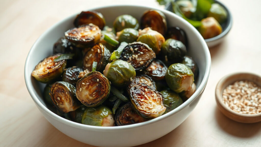 Air Fryer or Toaster Oven Brussels Sprouts That Actually Get Crispy