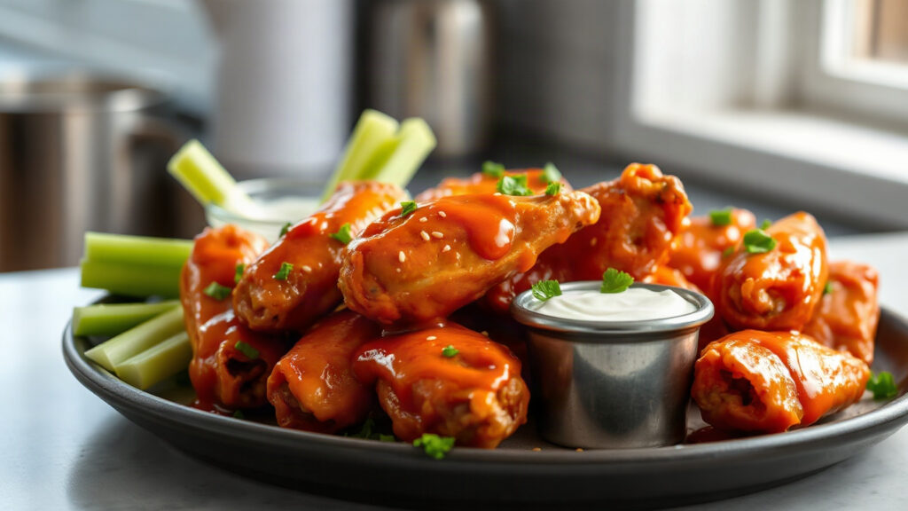 Air Fryer or Toaster Oven Hot Wings (Crispy, Saucy, No Deep Frying)