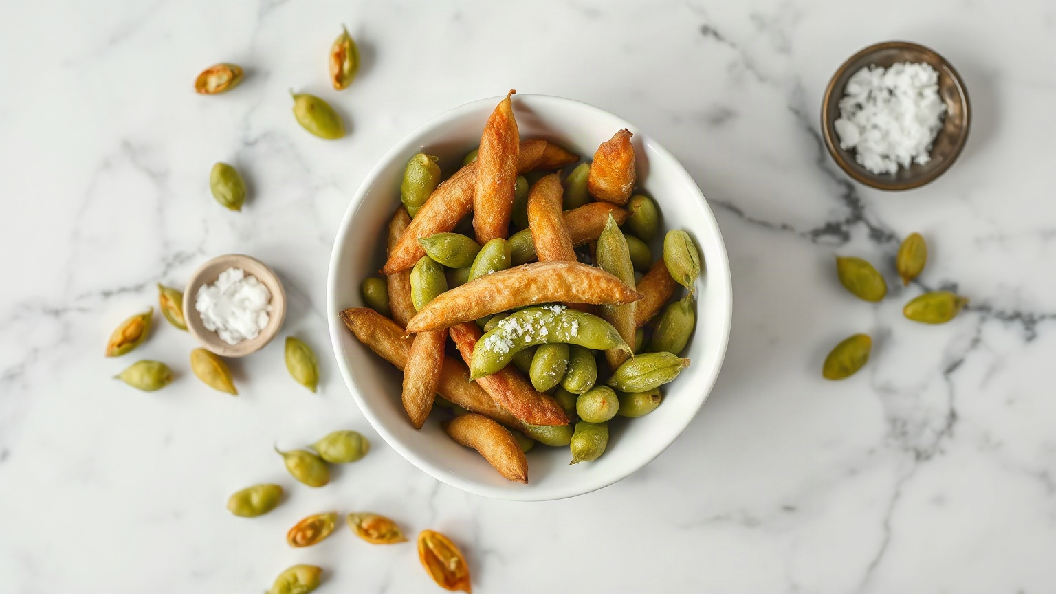 air fryer frozen edamame time and temperature