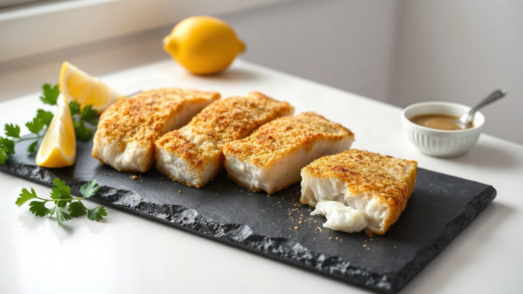 Air Fryer Toaster Oven Cod (Flaky, Golden, Ready in 15 Minutes)